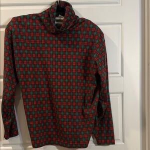 Club classics vintage Christmas turtleneck with shoulder pads Large